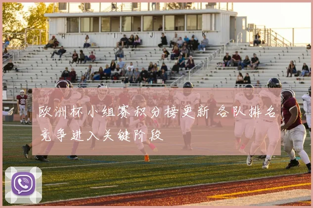 欧洲杯小组赛积分榜更新 各队排名竞争进入关键阶段