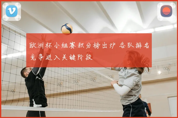 欧洲杯小组赛积分榜出炉 各队排名竞争进入关键阶段