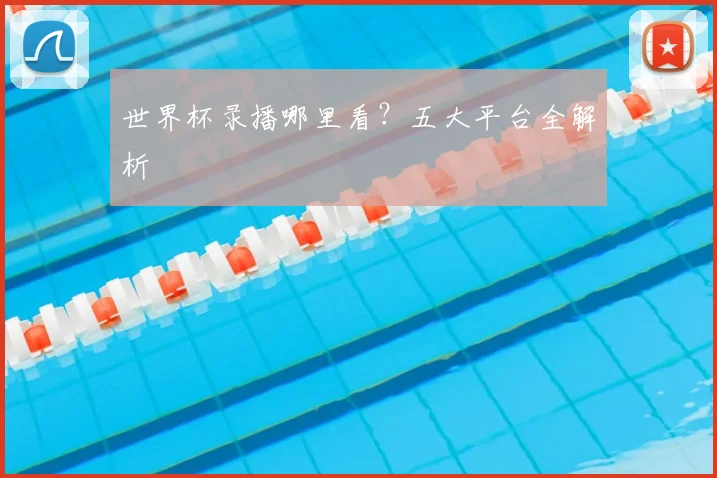 世界杯录播哪里看？五大平台全解析